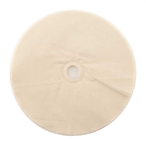 Brownells Muslin Polishing Wheel Loose 8" X 20-PLY 3/4" Arbor