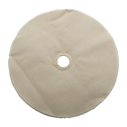 Brownells Muslin Polishing Wheel Loose 8" X 20-PLY 7/8" Arbor - Brownells