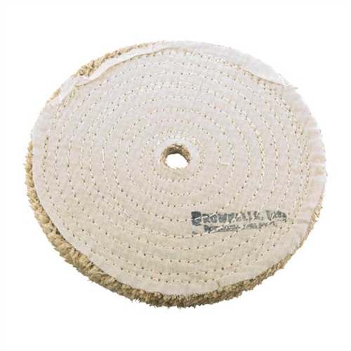 Brownells Sisal Polishing Wheel 8" X .375" 3/4" Arbor