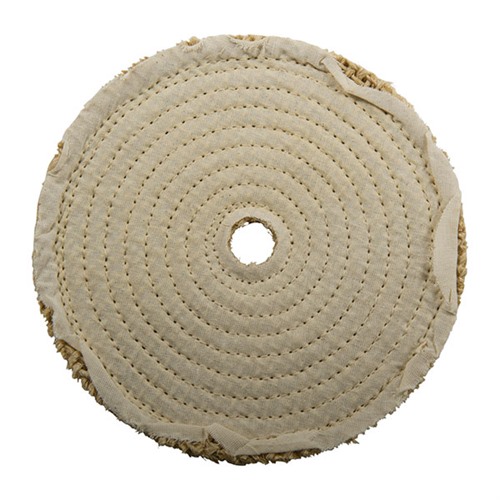 Brownells Sisal Polishing Wheel 8" X .375" 7/8" Arbor
