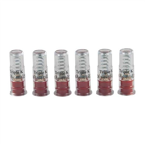 Triple-K A804 .38 Special Deluxe Snap Caps, 6-Pack Dummy Rounds