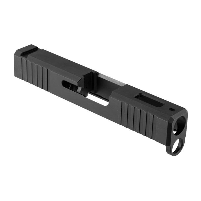 BROWNELLS IRON SIGHT SLIDE +WINDOW FOR GLOCK 43 STAINLESS NITRIDE-img-0