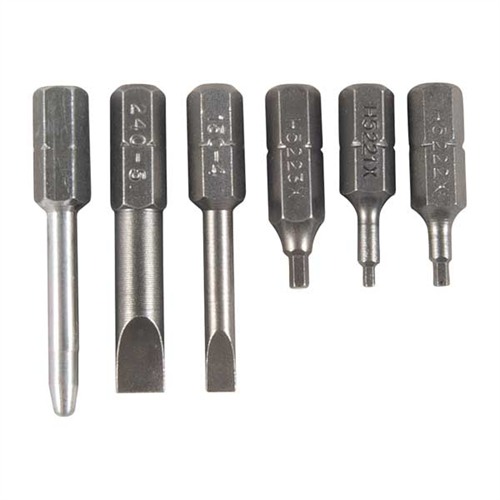 BROWNELLS MAGNA-TIP 6 PIECE SET OF BITS FOR 1911 COMM/GOV'T/OFFC