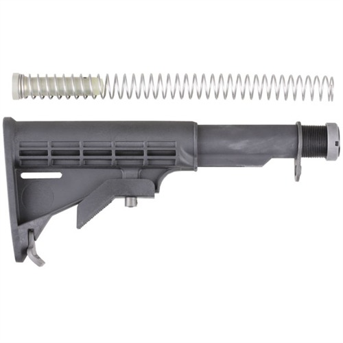 Brownells AR-15 Stock Assembly Collapsible Commercial Black 050806109070