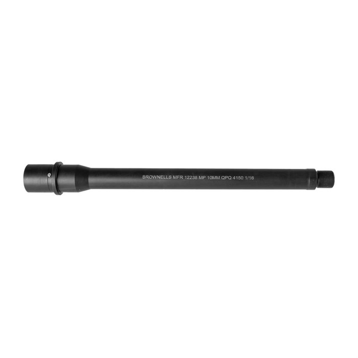 Brownells BN15A1016N10NLQ 10mm Auto Barrel 10.5" 1-16 Twist 4150 Steel