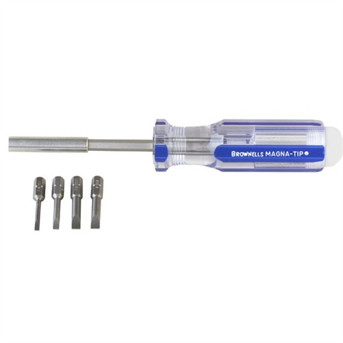 BROWNELLS MAGNA-TIP 5 PIECE SCREDRIVER SET FOR SMITH & WESSON