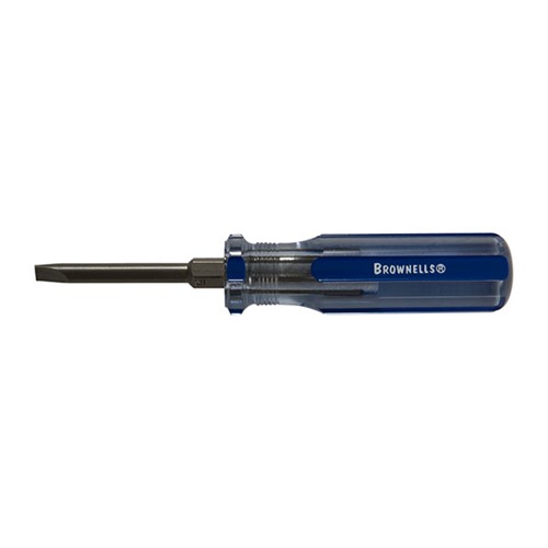 Brownells FIXED BLADE SCREWDRIVER #12 .27 SHANK .045 BLADE THICKNESS