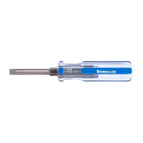 Brownells FIXED BLADE SCREWDRIVER #15 .30 SHANK .055 BLADE THICKNESS - Brownells