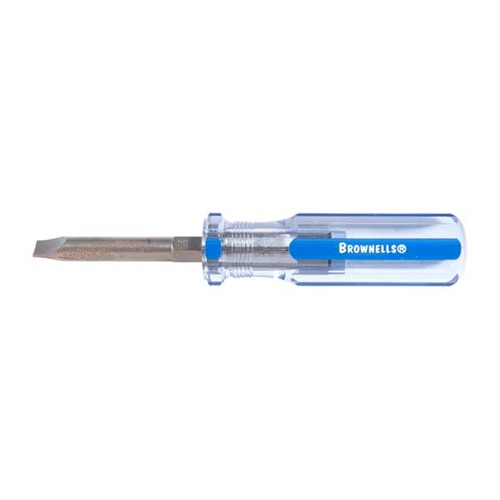 Brownells FIXED BLADE SCREWDRIVER #18 .36 SHANK .040 BLADE THICKNESS - Brownells