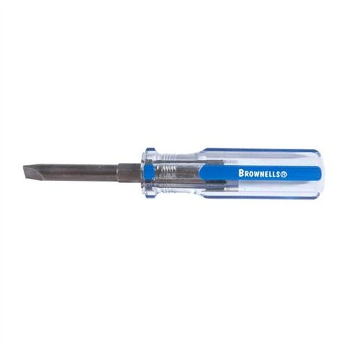 BROWNELLS FIXED BLADE SCREWDRIVER #20 .36 SHANK .060 BLADE THICKNESS