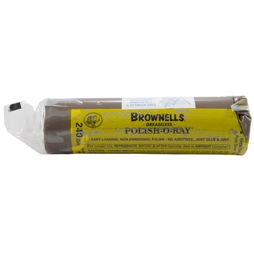 Brownells Polish-O-Ray 240 Grit Abrasive Polishing Compound