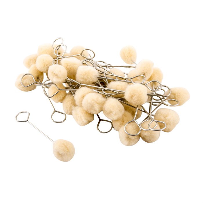 Brownells Premium Quality Cotton Shop Swabs - Brownells - UNIVERSAL