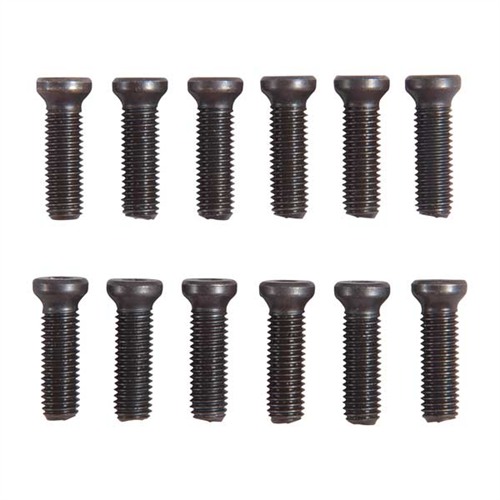 Brownells 8-40X1/2" WEAVER OVAL SOCKET SCREWS FOR WEAVER BASE 12PK