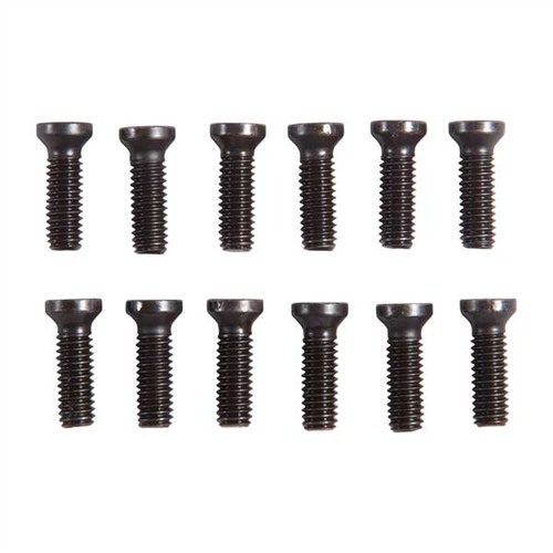 Brownells 6-40X3/8" WEAVER OVAL SOCKET SCREWS FOR MISCELLANEOUS 12PK