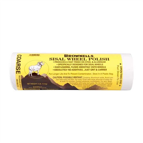 Brownells 050806105386 Sisal Wheel Polish Medium Grit