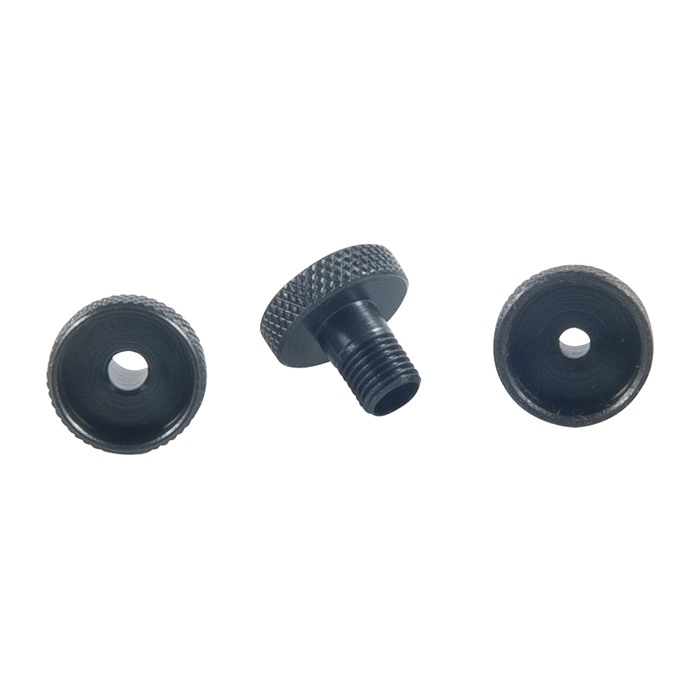 Brownells RIFLE 1/2" STANDARD APERTURES PEEP BLACK 3 PACK
