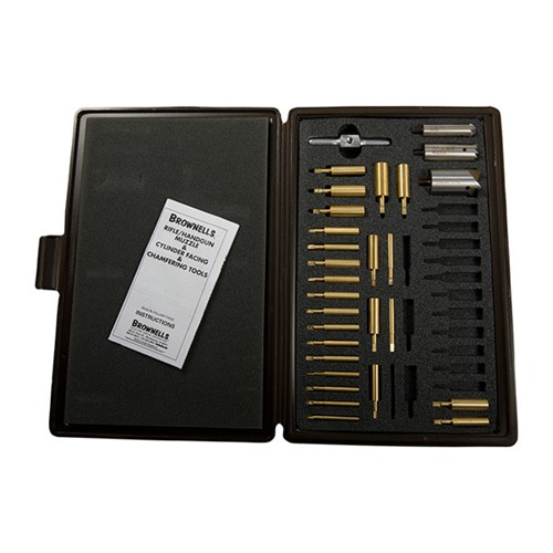 Brownells Rifle Master Set 243/6mm Chamfering & Facing w/ Brass Pilots