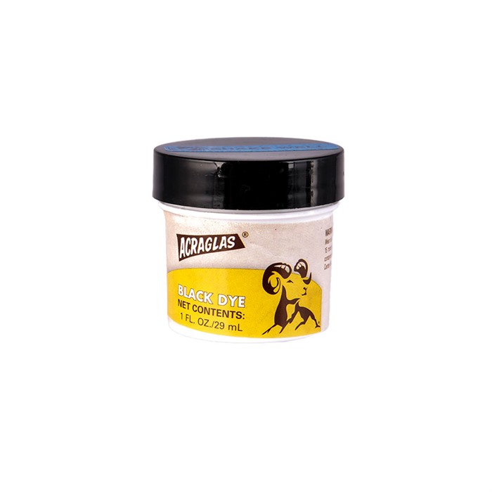 Brownells 60902-001 Acraglas Dye Black 1oz