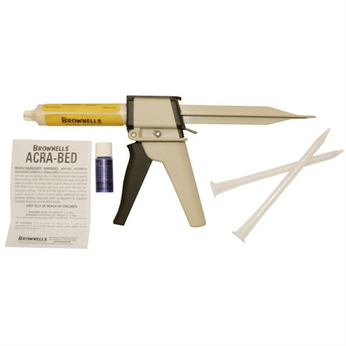 Brownells 1556KIT Acra-Bed Pre-Colored Epoxy Kit Brown