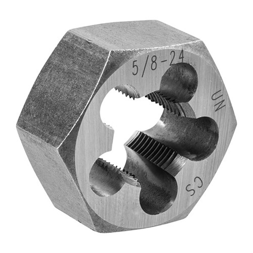 Brownells DWTSH5/8-24 Carbon Steel Hex Die 5/8-24 AR-15/M16