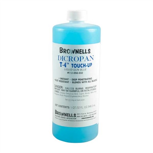 BROWNELLS DICROPAN T-4 TOUCH-UP LIQUID GUN BLUE 32OZ