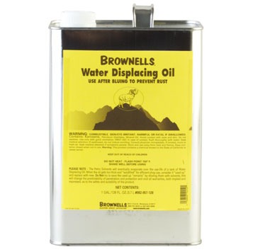 Brownells Oil 050806102521 Water Displacing After-Bluing Rust Prevention 1 Gal