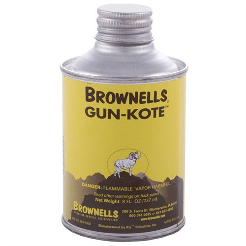 Brownells M2413-8 Gun-Kote Gloss Gunmetal Blue Oven Cure Finish 8oz
