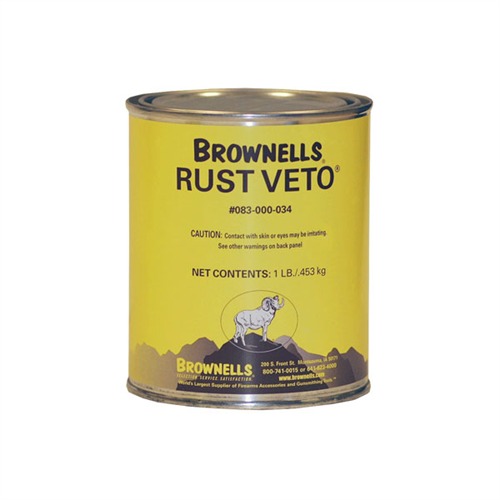 Brownells Rust Veto 050806108806 1lb Rust Preventative