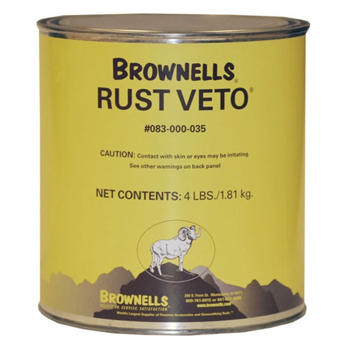 Brownells Rust Veto 050806108813 4lb Rust Preventative