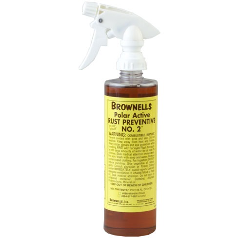 Brownells RUST PREVENTIVE #2 SPRAY BOTTLE 16OZ