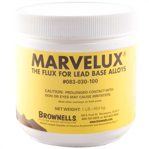 Brownells MARVELUX BULLET CASTING FLUX 16OZ 12 PACK - Brownells