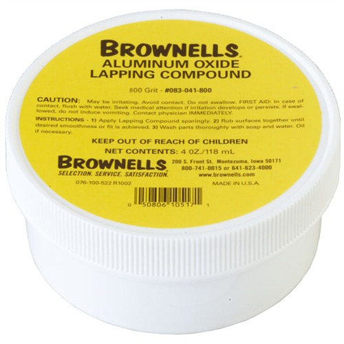 Brownells E10041800 Lapping Compound #800 Grit