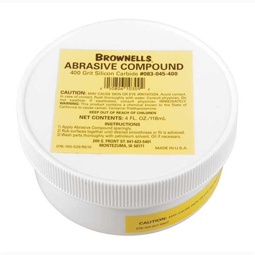 Brownells 050806103092 Silicon Carbide Abrasive Compound 400 Grit