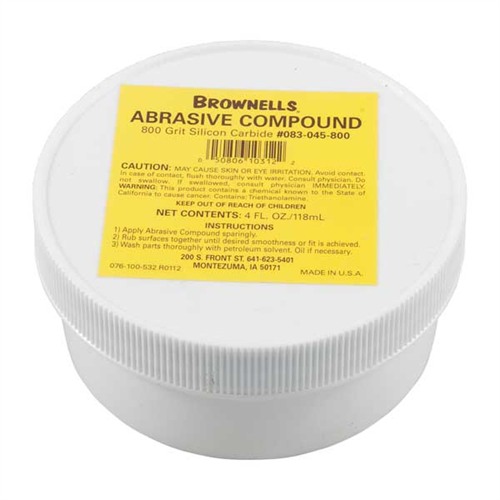 Brownells 050806103122 Silicon Carbide Abrasive Compound 800 Grit