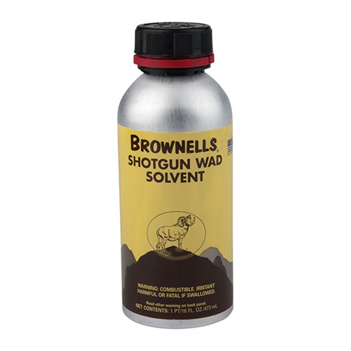 Brownells Shotgun Wad Solvent 050806101425 16oz