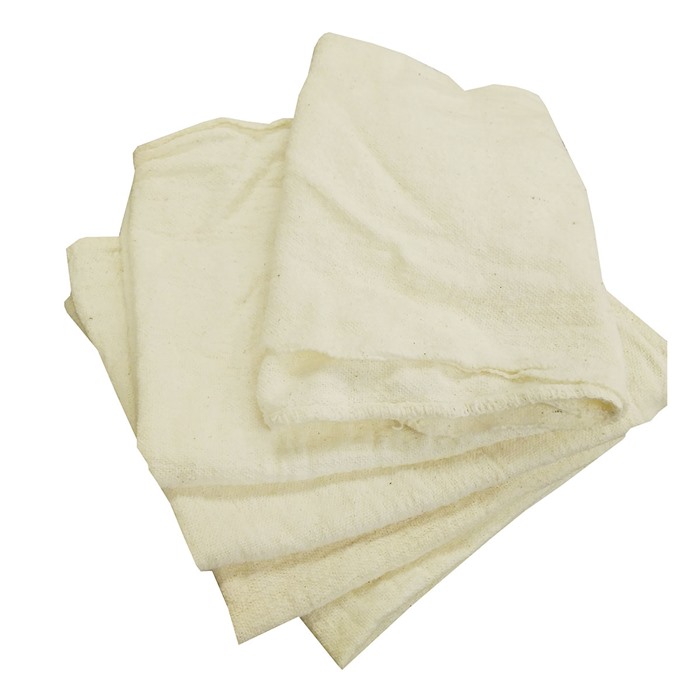BROWNELLS NON-DYED SHOP CLOTHS 13"X13" 12/PACK