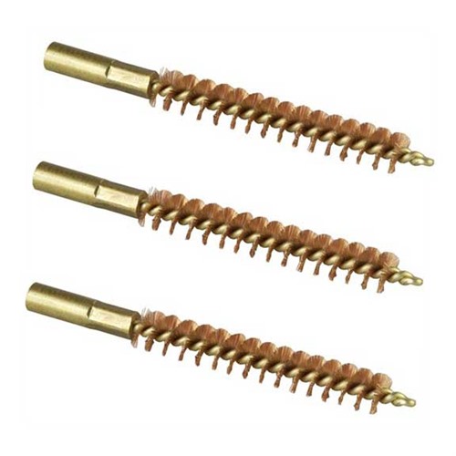 Brownells Special Line Dewey Bronze Pistol Brush 9MM 3 Pack