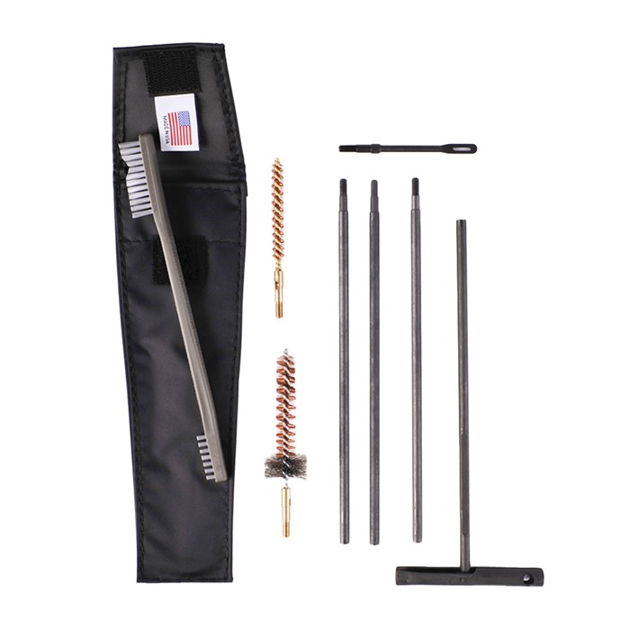 Brownells AR-15/M16 Cleaning Kit - Compact, Buttstock Design