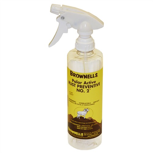 BROWNELLS RUST PREVENTIVE #2 EMPTY SPRAY BOTTLE 16OZ