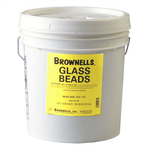Brownells #60-100 Glass Beads 50lbs