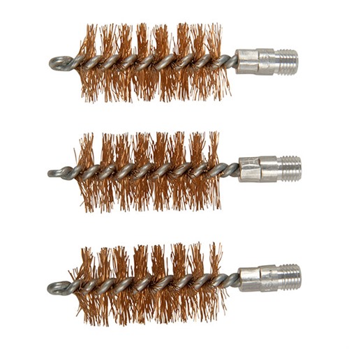 Brownells Double-Tuff Bronze Shotgun Brush 10 Gauge 3 Pack