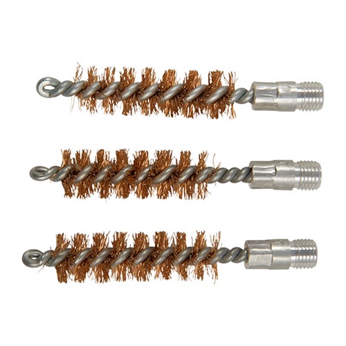 Brownells Double-Tuff Bronze Shotgun Brush 410 Bore 3 Pack
