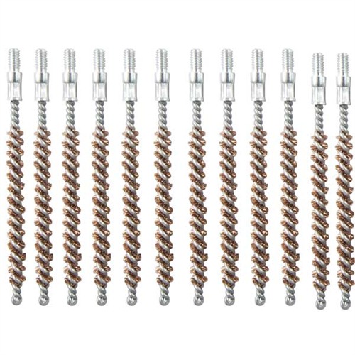 BROWNELLS DOUBLE-TUFF BRONZE RIFLE BRUSH 22 CALIBER CENTERFIRE 12 PACK - Brownells - 22 CALIBER for sale at TheGunDock