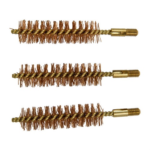 Brownells Double-Tuff Bronze Rifle Brush 54 Caliber 3 Pack