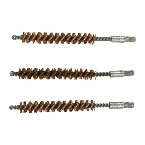 Brownells Double-Tuff Bronze Rifle Brush 270 Caliber 3 Pack