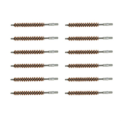 BROWNELLS DOUBLE-TUFF BRONZE RIFLE BRUSH 7MM 12 PACK