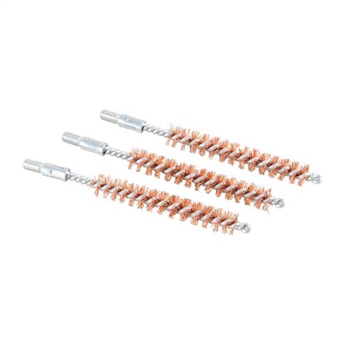 Brownells Double-Tuff Bronze Rifle Brush 30 Caliber 3 Pack