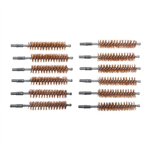 BROWNELLS DOUBLE-TUFF BRONZE RIFLE BRUSH 458 CALIBER 12 PACK