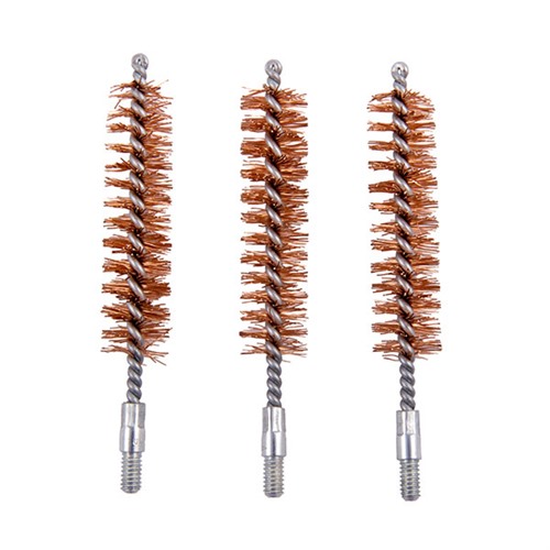 Brownells Double-Tuff Bronze Rifle Brush 50 Caliber 3 Pack