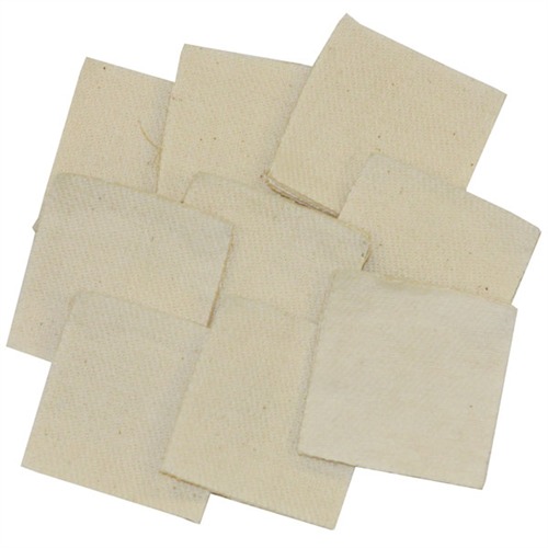 BROWNELLS HEAVY DUTY SQUARE COTTON PATCHES 1.75" .338 CAL 1000 PK